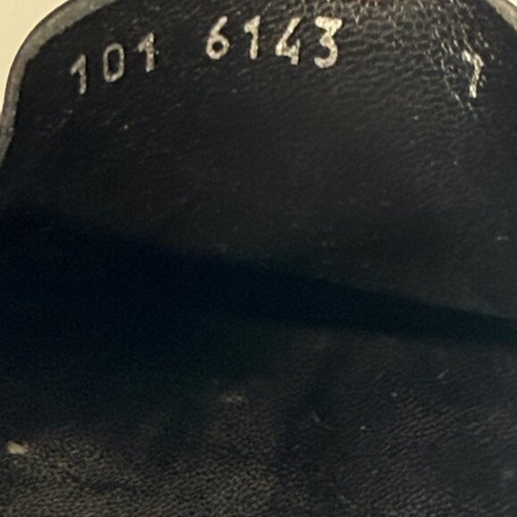 Vintage Gucci Loafers Web Detail Black Leather Slip-On Made in Italy Size 7 - Picture 14 of 15